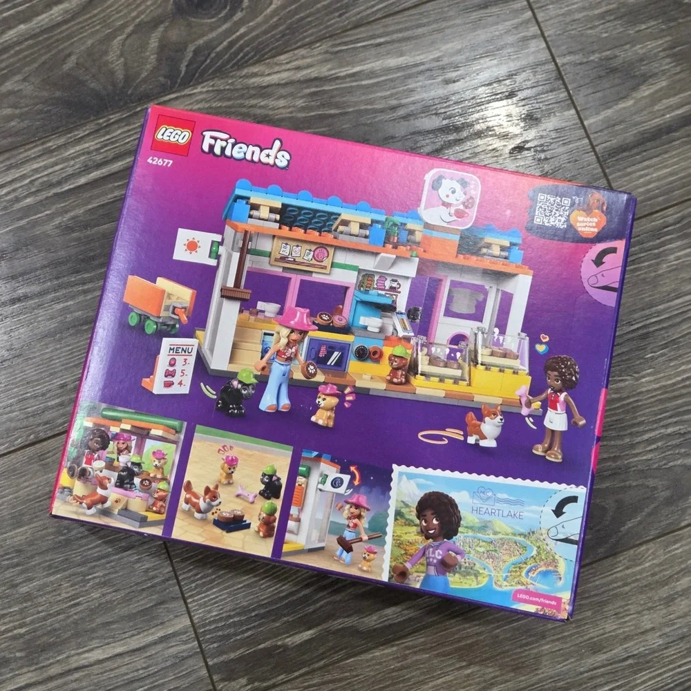 LEGO Friends Dog Treats Bakery 42677 Building Set 218pc Brick Building Toy NEW